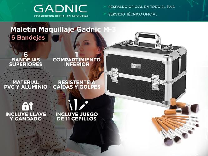 Maletin Maquillaje Gadnic M-3 6 Bandejas - 1