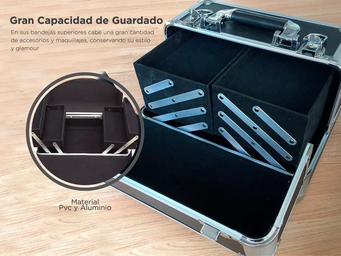 Maletin Maquillaje Gadnic M-3 6 Bandejas - 4