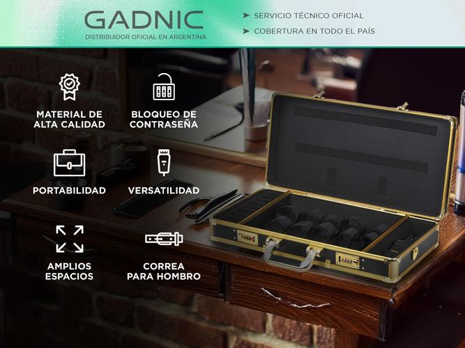 Maletín Organizador Para Barbería Gadnic Con Correa - 1