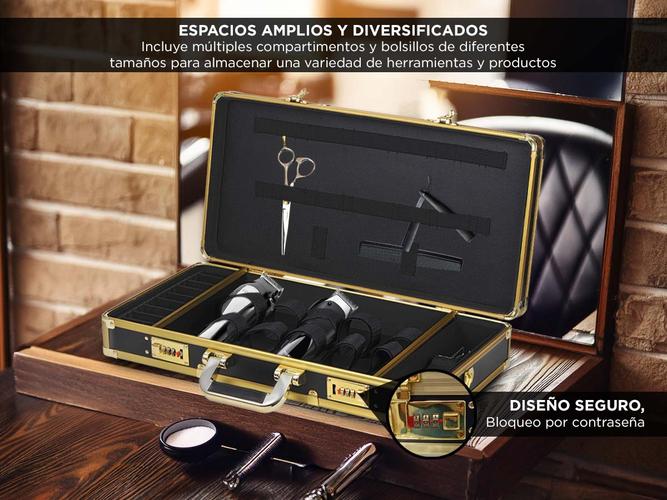 Maletín Organizador Para Barbería Gadnic Con Correa - 3