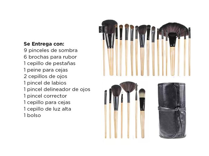 Conjunto de brochas de maquillaje GADNIC BR24 - 5
