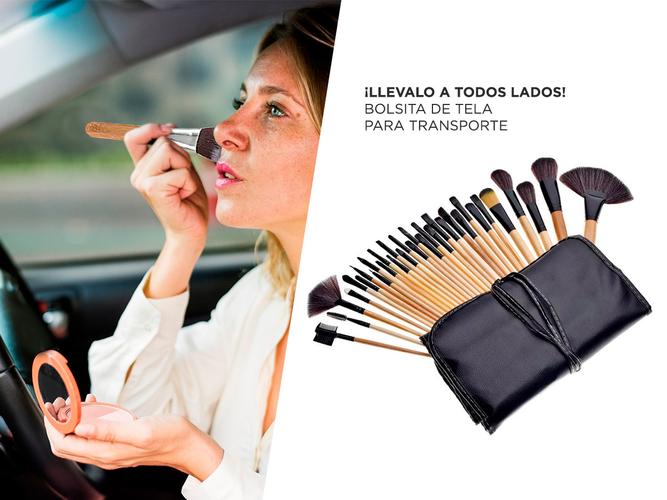 Juego de 32 brochas de maquillaje Gadnic BR32 de alta calidad maquillaje personalizado  - 3
