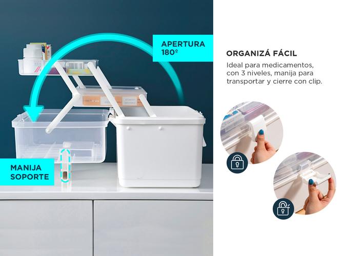 Caja de Almacenamiento Gadnic M-MALET90 Multifunción Organizadora - 2