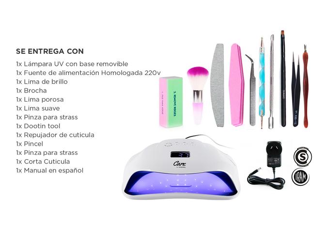 Cabina Para Uñas Gadnic Ledsun Plus UV 72w Uso Profesional - 6