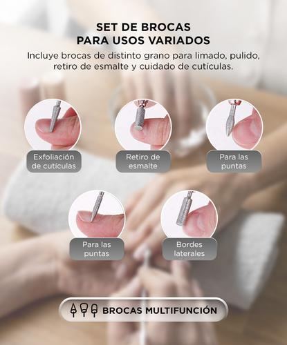 Torno Para Uñas Gadnic T202 35000rpm Uso Profesional - 4