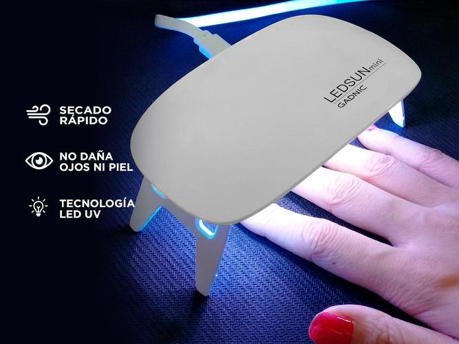 Cabina Para Uñas Gadnic Ledsun Mini UV Led Compacta y Portátil - 2