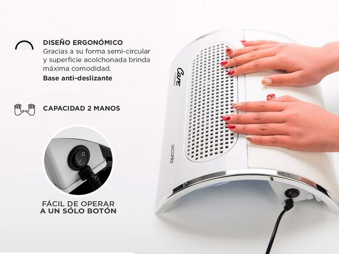 Extractor De Polvo Para Uñas Gadnic VaccPro 40w Ergonómico Uso Profesional - 4
