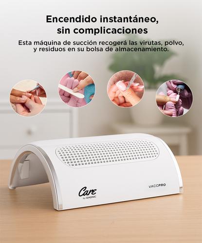 Extractor De Polvo Para Uñas Gadnic VaccPro 40w Ergonómico Uso Profesional Outlet - 4