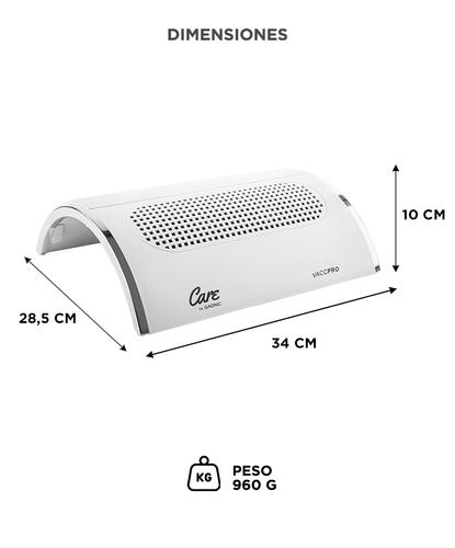 Extractor De Polvo Para Uñas Gadnic VaccPro 40w Ergonómico Uso Profesional Outlet - 5