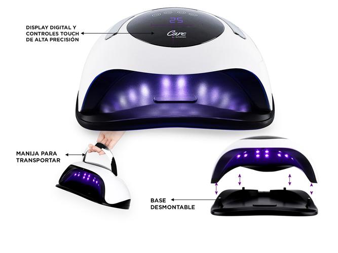 Cabina Para Uñas Gadnic BQ5 Pro UV Led 228w Uso Profesional Usado - 4