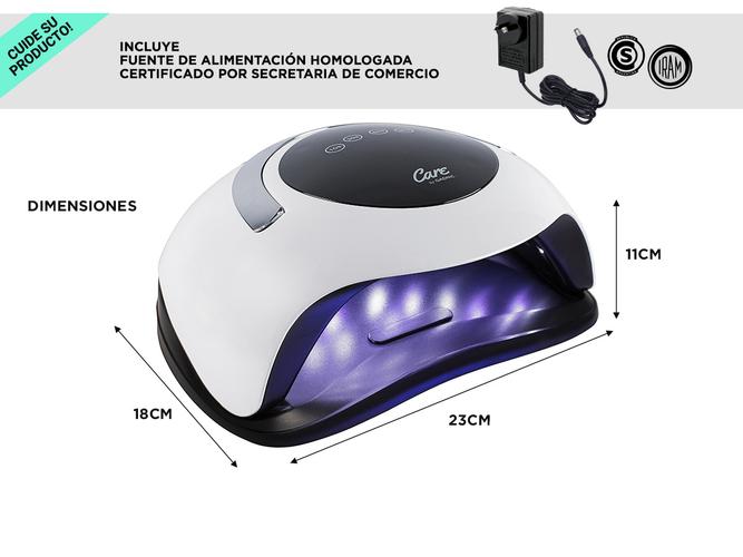 Cabina Para Uñas Care By Gadnic BQ5 Pro UV Led 22.8W  - 5