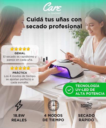 Cabina Para Uñas Care By Gadnic BQ5 Pro UV Led 22.8W  - 1