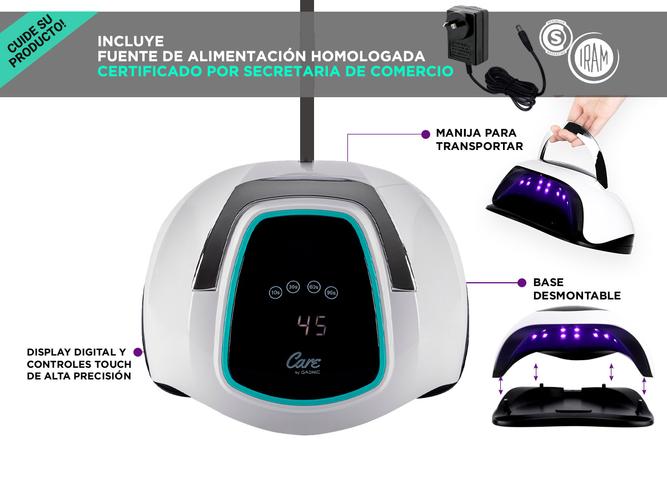 Cabina Para Uñas Gadnic BQ6 Pro UV Led 108w Uso Profesional Usado - 3