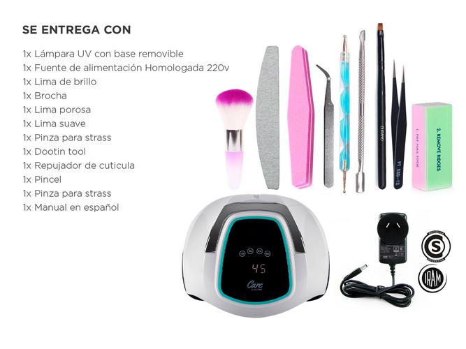 Cabina Para Uñas Gadnic BQ6 Pro UV Led 108w Uso Profesional - 5