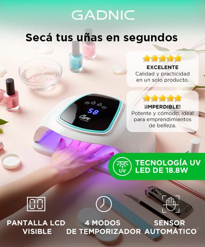 Cabina Para Uñas Gadnic BQ6 Pro UV Led 18.8w Uso Profesional - 1