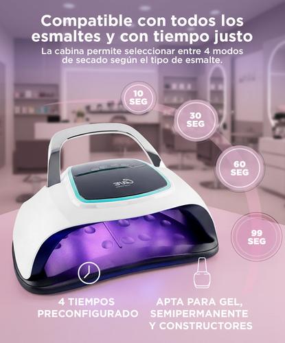 Cabina Para Uñas Gadnic BQ6 Pro UV Led 108w Uso Profesional - 2