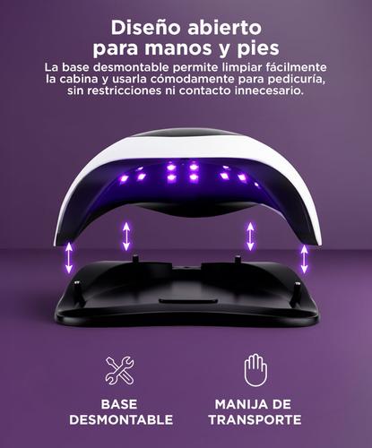 Cabina Para Uñas Gadnic BQ6 Pro UV Led 108w Uso Profesional - 4