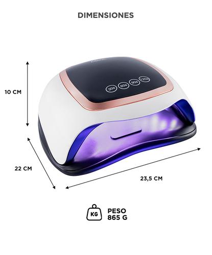 Cabina Para Uñas Gadnic Future V3 18.8w Uso Profesional Digital y Touch - 5