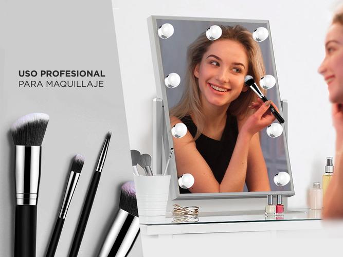 Set de Brochas Maquillaje Cosmetica Gadnic B12 x12 Outlet - 2