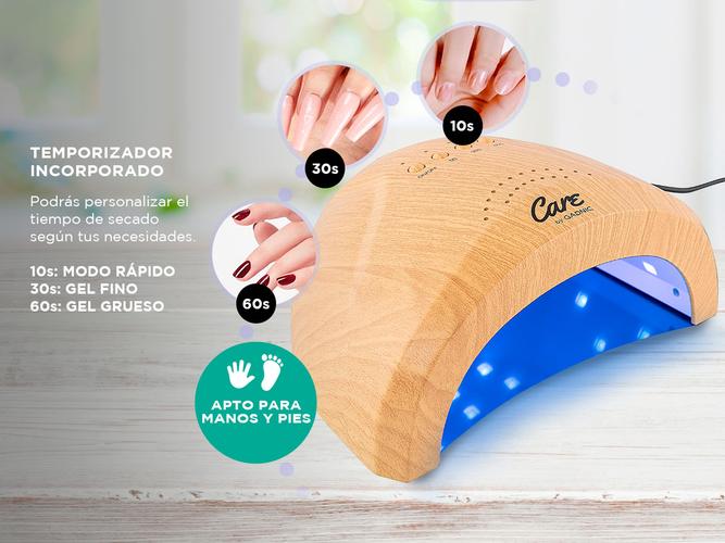 Cabina Para Uñas Gadnic Bamboo UV 48w Uso Profesional - 2
