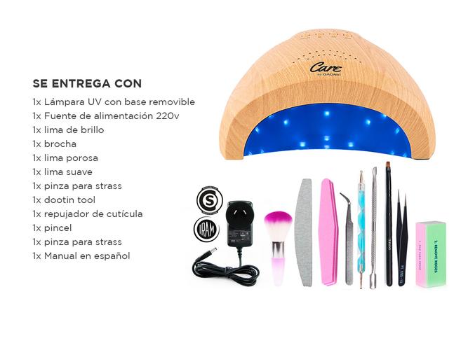 Cabina Para Uñas Gadnic Bamboo UV 48w Uso Profesional - 5