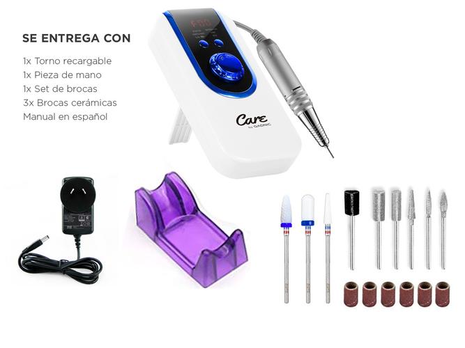 Torno Para Uñas Gadnic T103 Recargable - 5