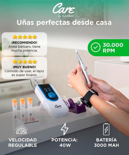 Torno Para Uñas Care By Gadnic T103 Recargable - 1