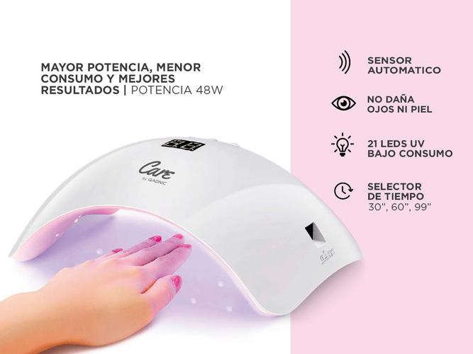 Cabina Para Uñas Gadnic S8000 48w Uso Profesional - 2