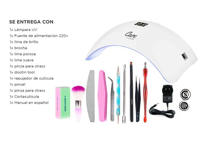 Cabina Para Uñas Gadnic S8000 48w Uso Profesional - 6