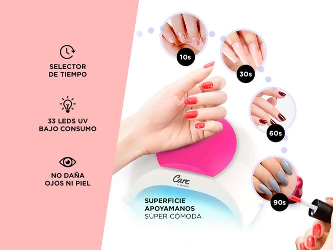 Cabina Para Uñas Gadnic 2C 48w Uso Profesional Almohadon - 2