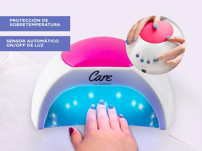 Cabina Para Uñas Gadnic 2C 48w Uso Profesional Almohadon - 3