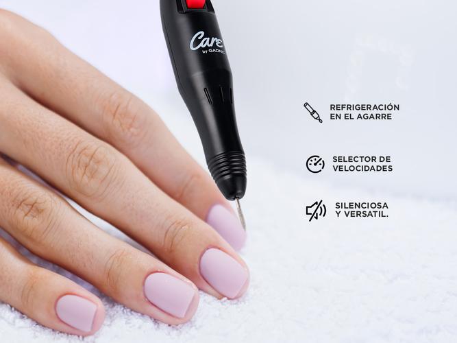 Kit Cabina + Torno Para Uñas Care By Gadnic T20K Uso Profesional  - 4