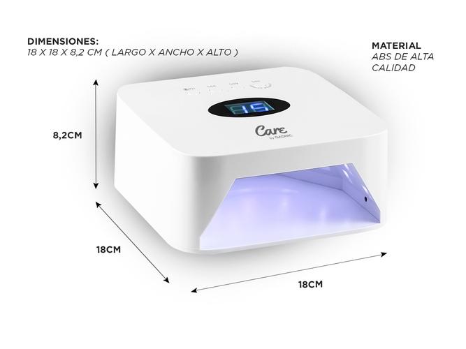 Cabina para Uñas Gadnic Recargable 54W Secado Rapido - 5