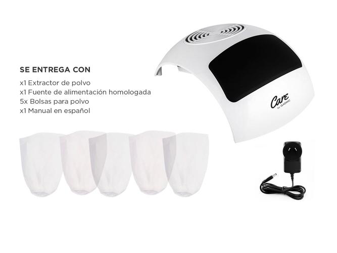 Extractor De Polvo Para Uñas Gadnic VACCPLUS 80W Uso Profesional - 6