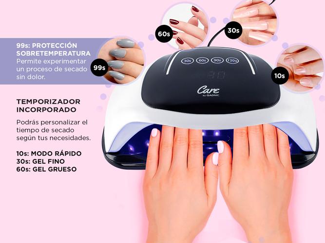 Kit Para Uñas Gadnic Torno T202  Cabina Uv H5 Plus Led 96W Profesional - 3