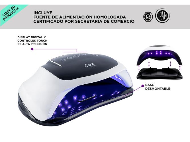 Cabina Para Uñas Gadnic H5 PLUS Led Uv 96W - 4