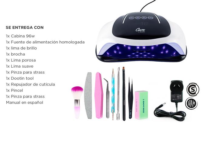 Cabina Para Uñas Gadnic H5 PLUS Led Uv 96W - 6