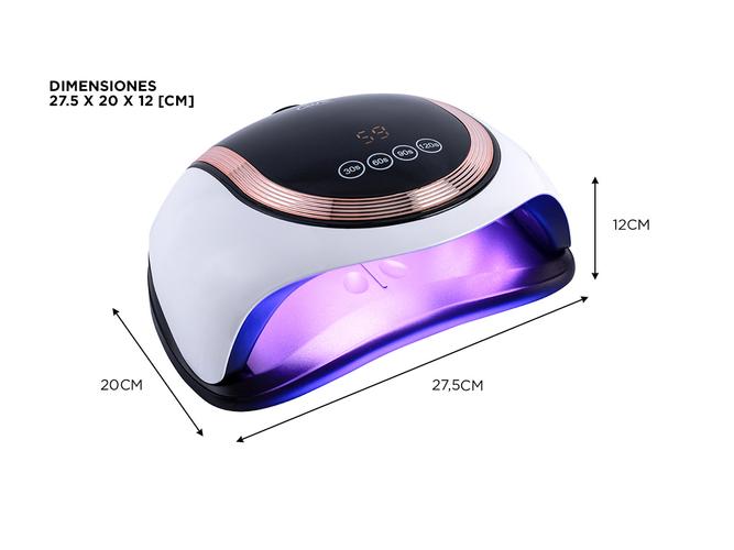 Cabina Para Uñas Gadnic FUTURE V11 UV LED 180W Display LCD Touch  - 5