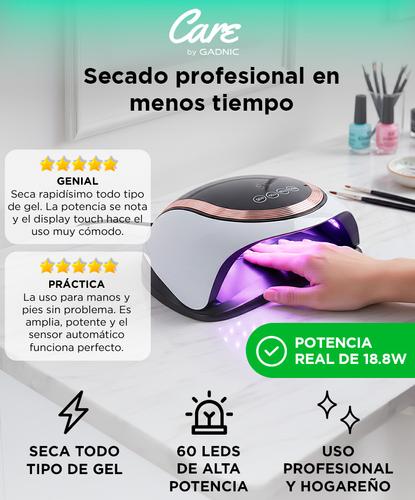Cabina Para Uñas Gadnic FUTURE V11 UV LED 18.8W Display LCD Touch  - 1