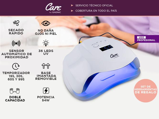 Cabina Para Uñas Gadnic SUN X UV Led Uso Profesional - 1