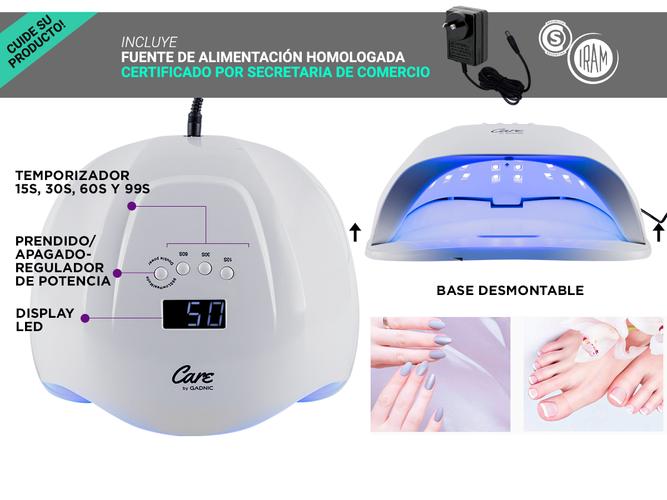 Cabina Para Uñas Gadnic SUN X UV Led Uso Profesional - 3