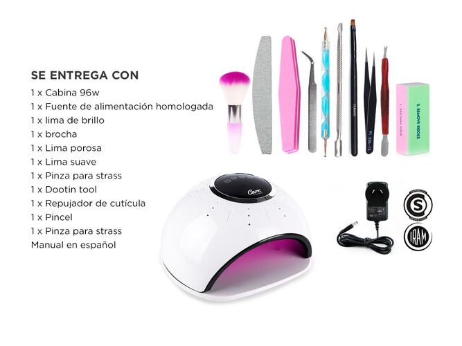 Cabina Para Uñas Gadnic LED9000 UV 72W Uso Profesional  - 6