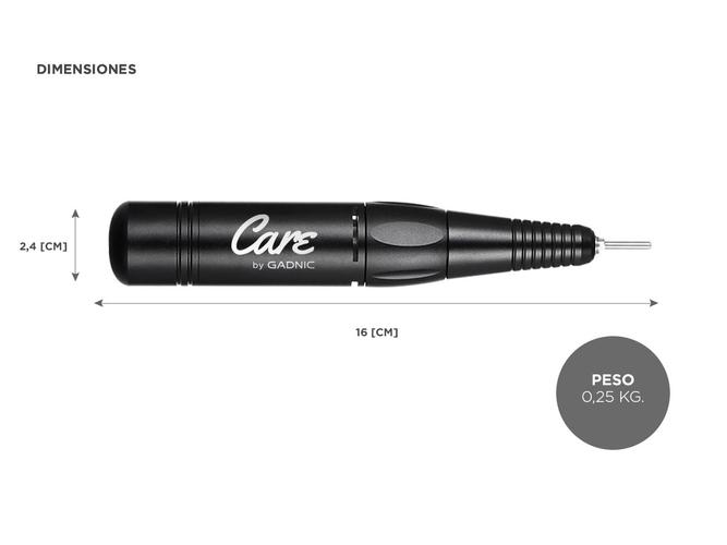 Torno Para Uñas Gadnic T105 20.000 RPM USB Portatil  - 5