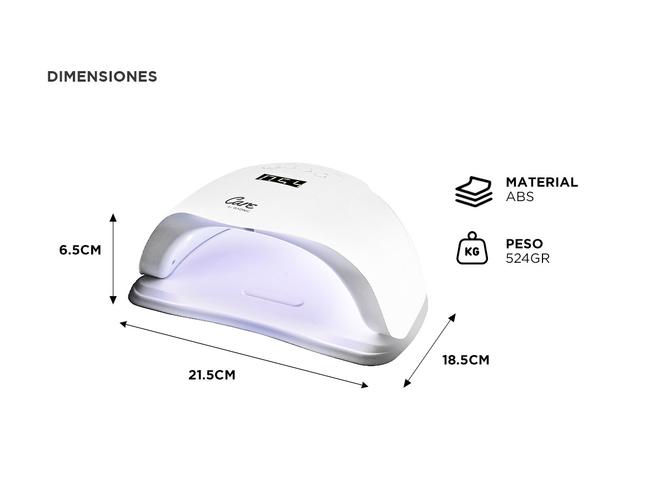 Cabina Para Uñas Gadnic CABLM29  80 W - 5