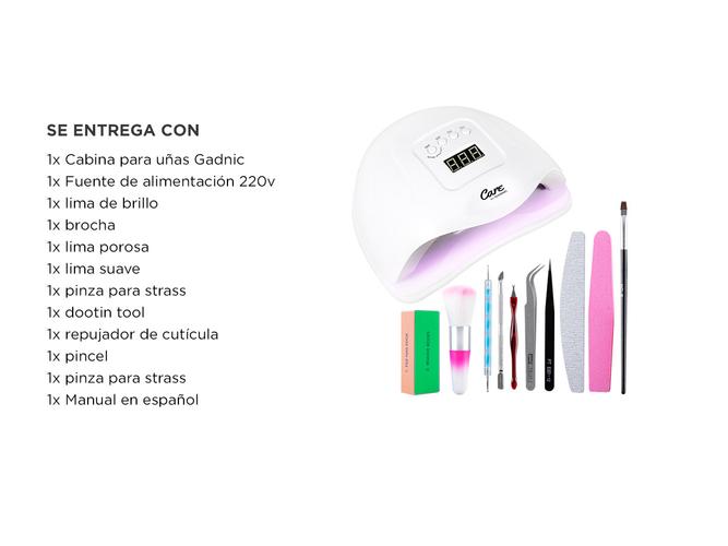 Cabina Para Uñas Gadnic CABLM29  80 W - 6