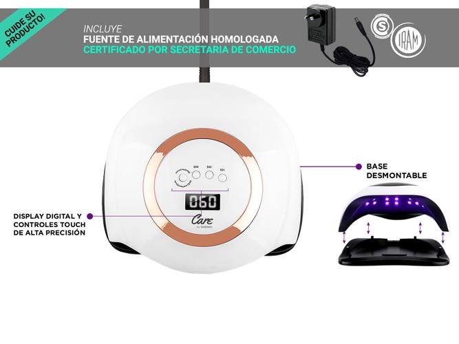 Cabina Para Uñas Gadnic 168 W Led UV Profesional  - 4