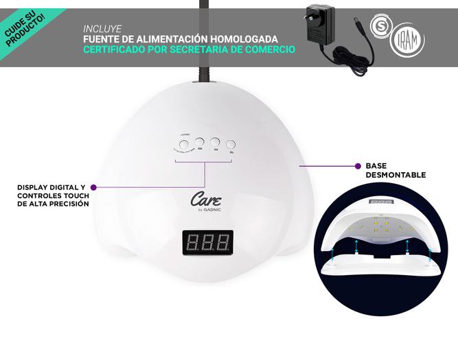 Cabina Para Uñas Uv Led Gadnic SUN5 48W Profesional - 4