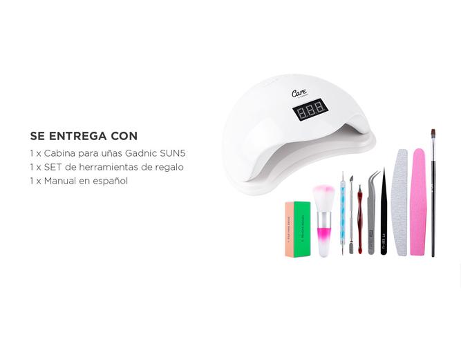 Cabina Para Uñas Uv Led Gadnic SUN5 48W Profesional - 6