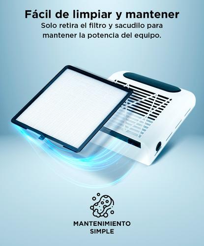 Extractor De Polvo Para Uñas Care By Gadnic VaccBeast 80w Uso Profesional Usado - 3