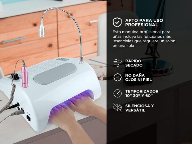 Cabina UV led para uñas Gadnic PRO5000 5 funciones en 1 - 3